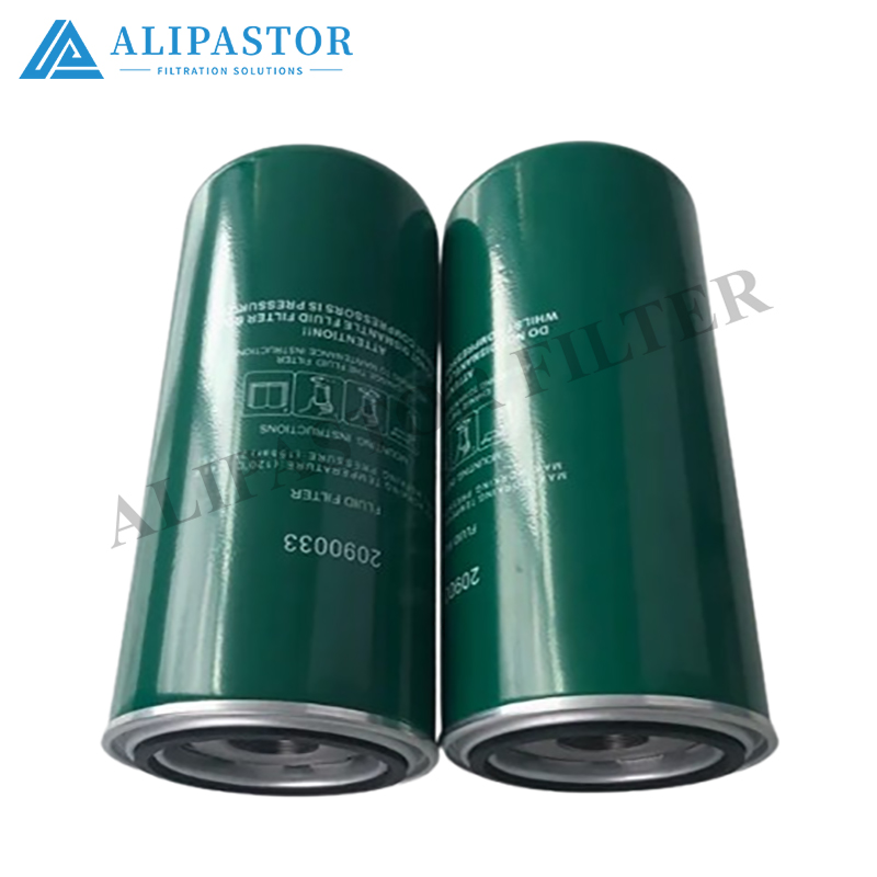 2090033 High Precision Air Compressor Spin on Oil Filter Fit for Sazhen