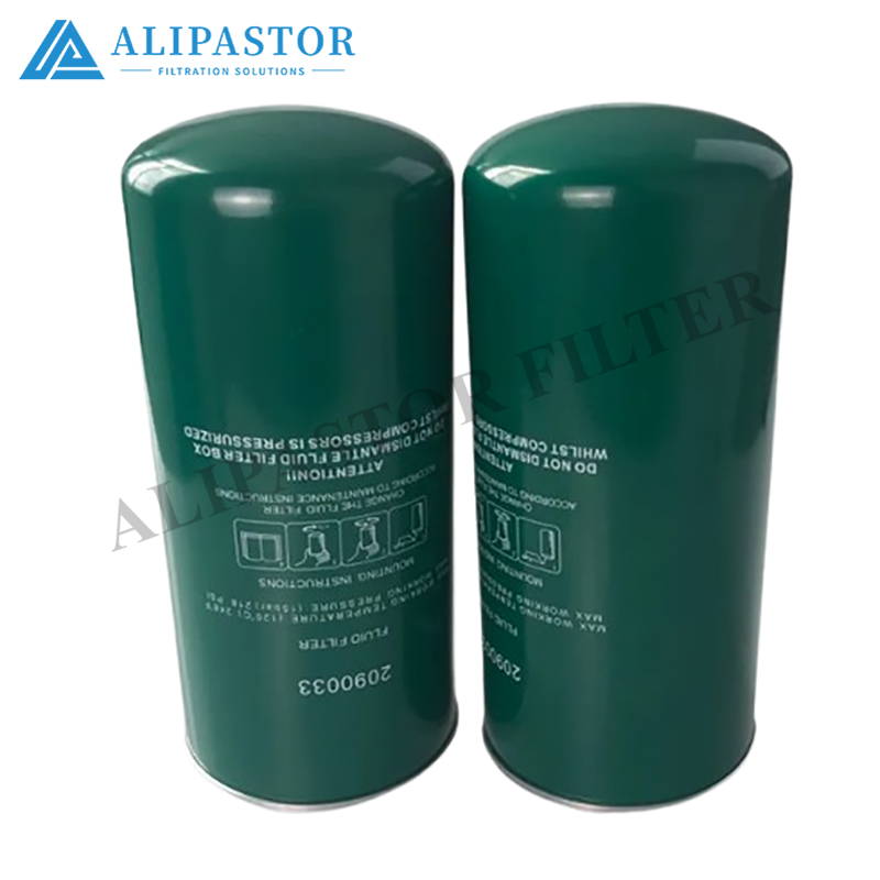 2090033 High Precision Air Compressor Spin on Oil Filter Fit for Sazhen