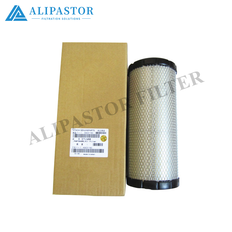 59031160 Replacement Hitachi Air Compressor Spare Parts Air Filter