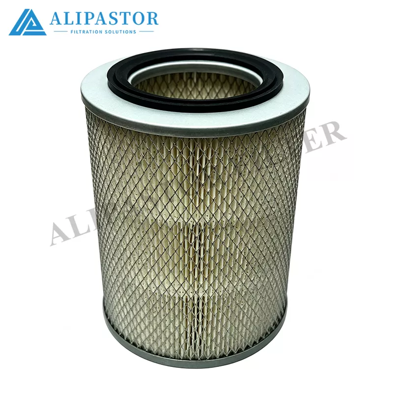 A-3735 F-MF197S F-05026 F-05025 1W-6206 Static Electricity Air Filter Element for Heavy Duty Truck Engine Intake