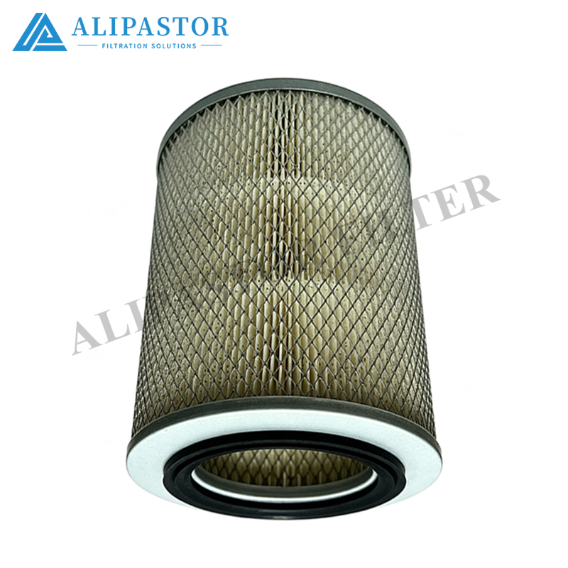 A-3735 F-MF197S F-05026 F-05025 1W-6206 Static Electricity Air Filter Element for Heavy Duty Truck Engine Intake