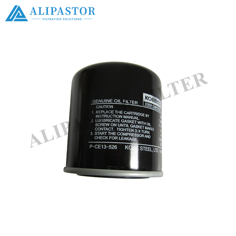 P-CE13-526 Hot Selling Screw air Compressor Oil Filter for Kobeclo