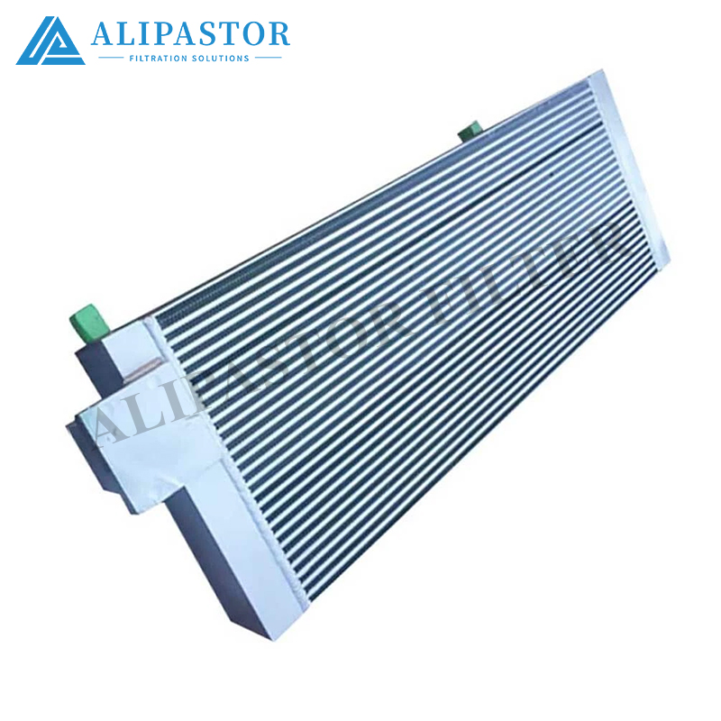 1613950800 1621700308 Efficient Heat Dissipation 1613950800 1621700308 Air Compressor Cooler for Cement Manufacturing Plant