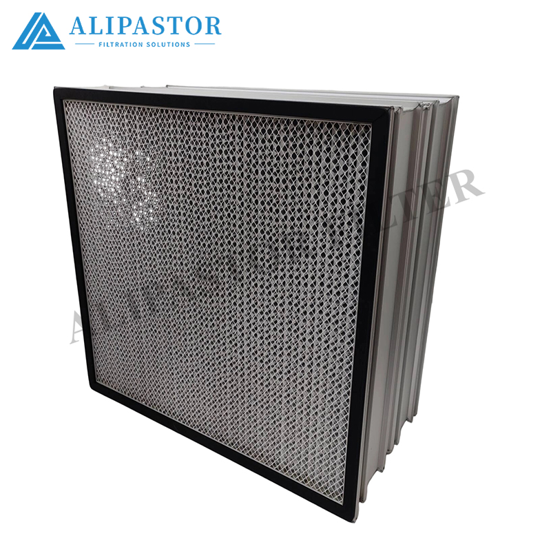 5929-0101-20 Industrial Pleated Air Purifier H13 HEPA Filter Heat Exchanger Pleated air Panel Filters