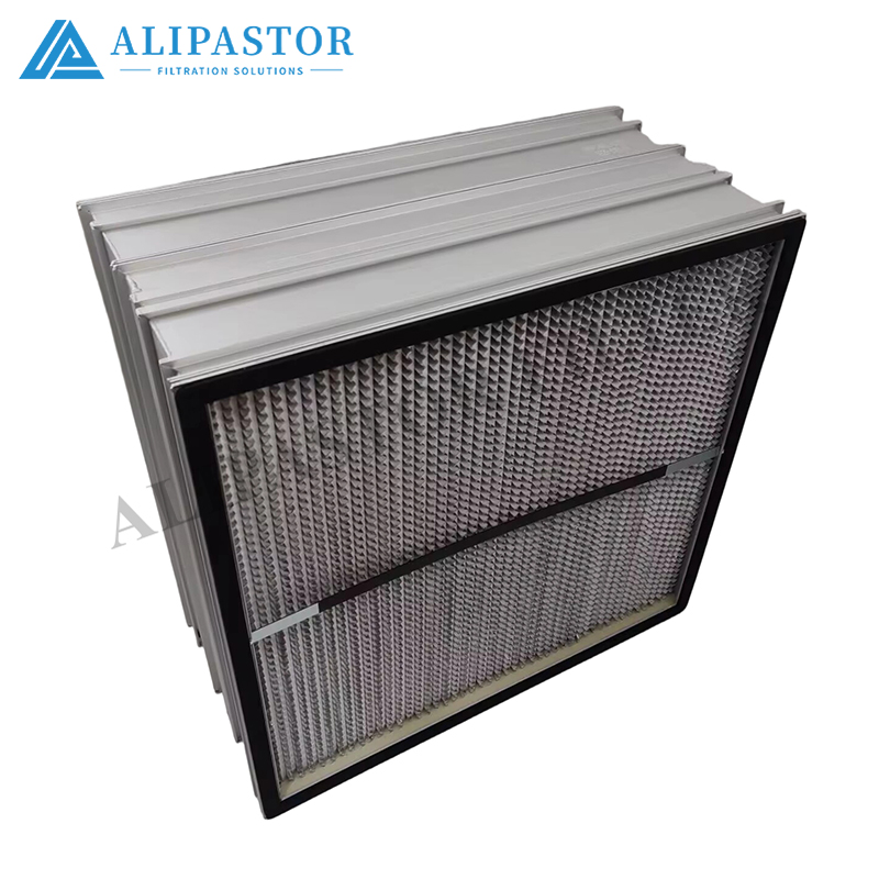 5929-0101-20 Industrial Pleated Air Purifier H13 HEPA Filter Heat Exchanger Pleated air Panel Filters