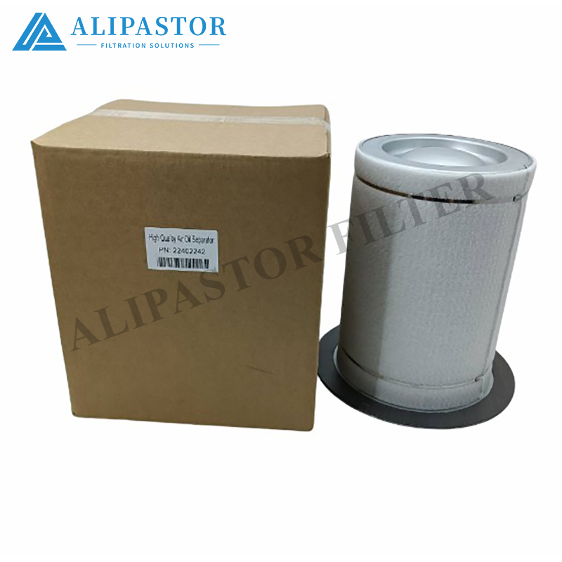 22402242 Imported Glass Fiber air Compressor Oil Separator Filter